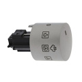 Timer Button - 140109319255 Button functions stainless 8+0 [Electrolux Aeg]